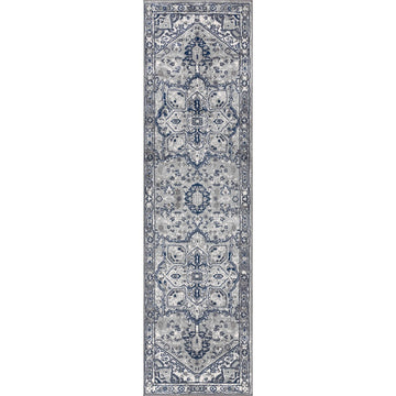 Jerica modern Persian Vintage Medallion Area Rug